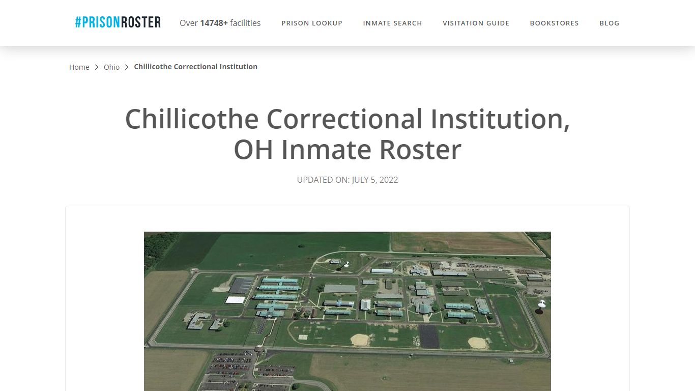 Chillicothe Correctional Institution, OH Inmate Roster - Prisonroster
